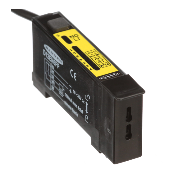 Banner Expert D12EP6FV Manual
