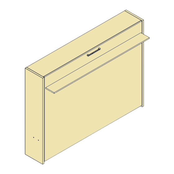 Multimo 123-HORIZONTAL OPENING DUBLE Assembly Instructions Manual