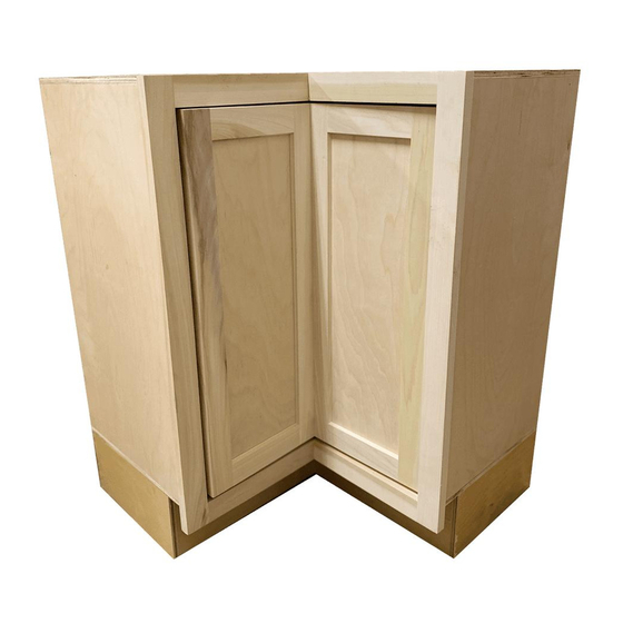Surewood Cabinetry Lazy Susan Assembly Instructions