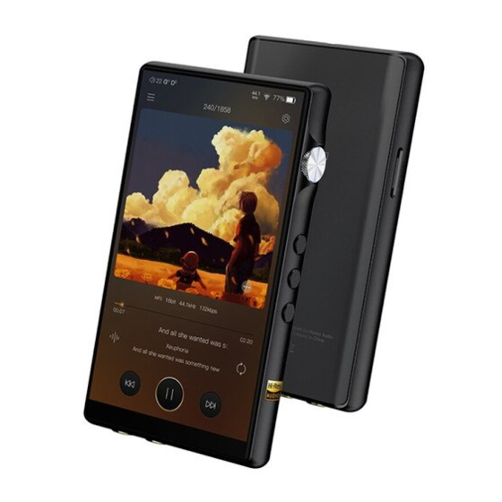 iBasso Audio DX170 User Manual