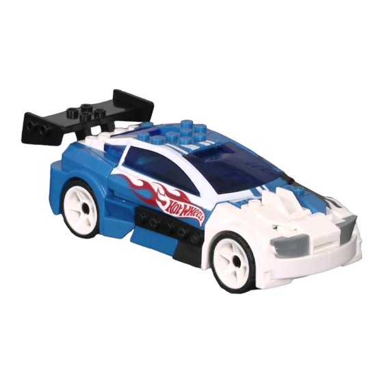 Mega Bloks HotWheels Drift Rail Grind Assembly Instructions Manual