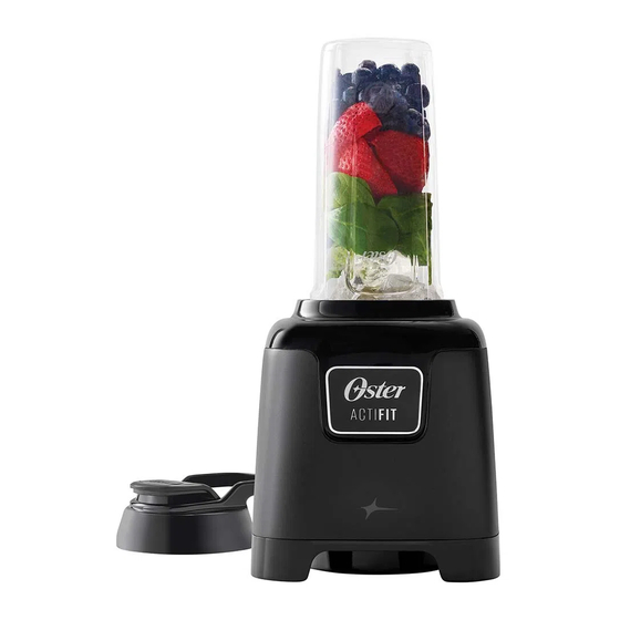 Oster ACTIFIT BLSTAFB Quick Start Manual