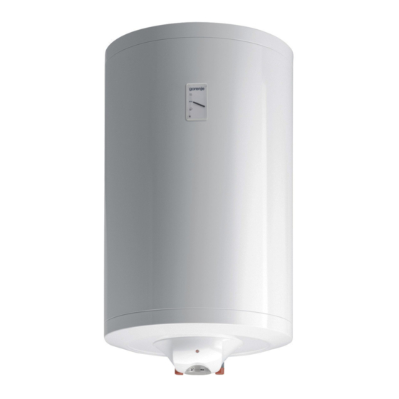 Gorenje TGR 100 NG Instructions For Use Manual