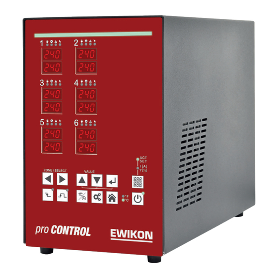 EWIKON pro CONTROL BASIC Operating Manual