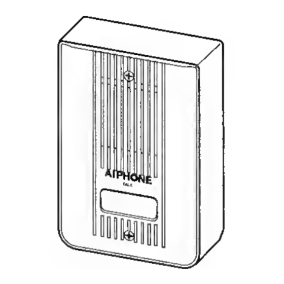 Aiphone Chime Com 2 Installation & Operation Manual