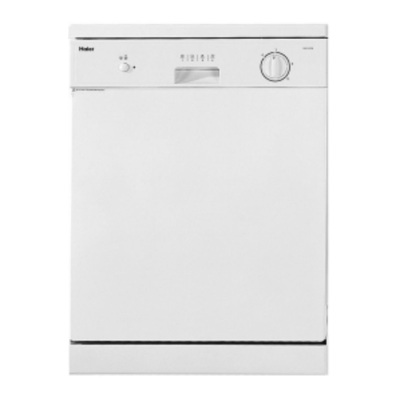 Haier DW12-EFM Owner's Manual