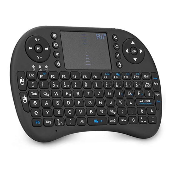 Rii K08+ Installation & User Manual
