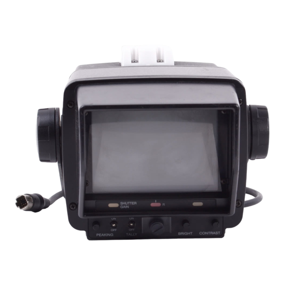 Sony DXF-51 Operating Instructions Manual