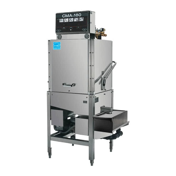 CMA Dishmachines CMA-180 Installation And Operation Manual