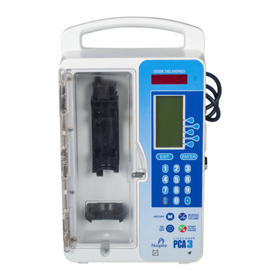 Hospira Lifecare PCA3 Operating Manual