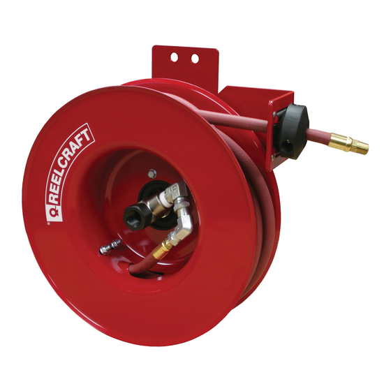 ReelCraft A5850 OLPSMR Operating Instructions