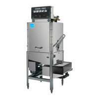 CMA Dishmachines CMA-180TALL Quick Setup Instructions