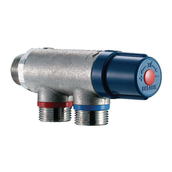 Delabie PREMIX Compact Installation Instructions Manual