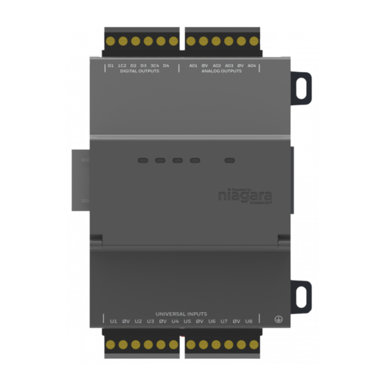 Tridium VYKON IO-16-485 Mounting And Wiring Instructions