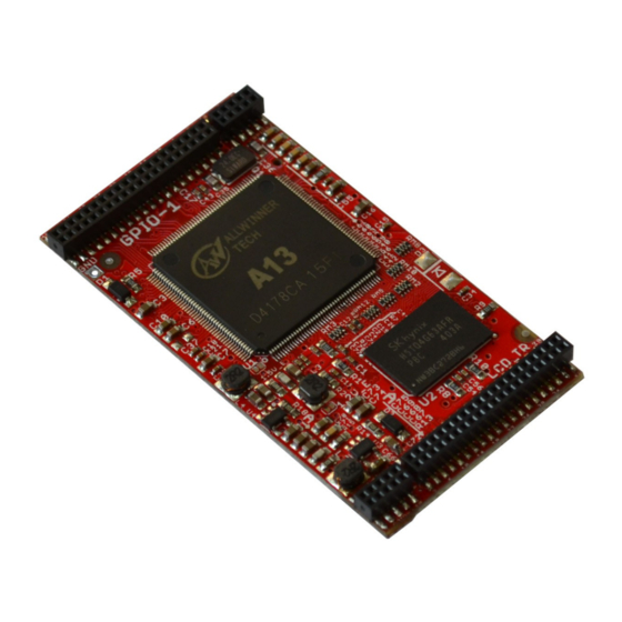OLIMEX A13-SOM-256 User Manual