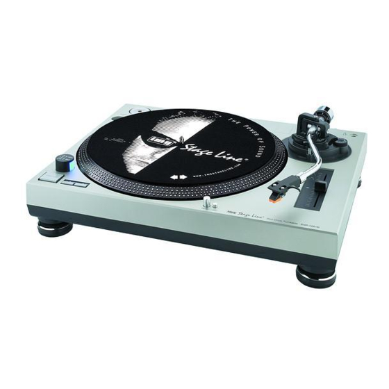 IMG STAGELINE DJP-250/SI Instruction Manual
