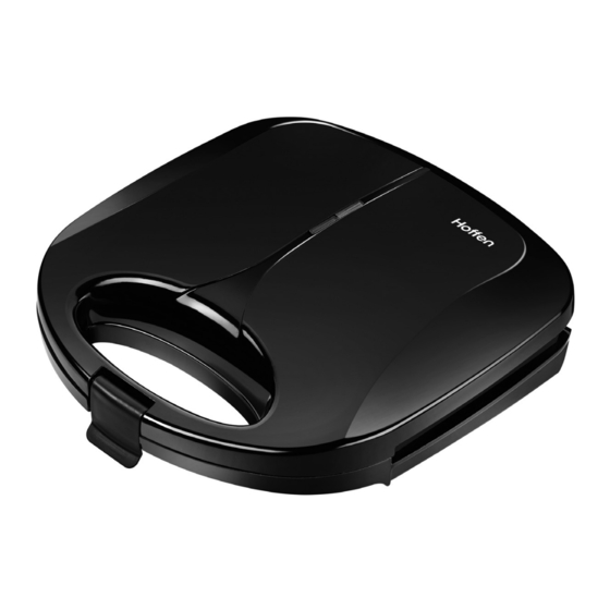 User Manuals: HOFFEN SM-3026 Sandwich Maker