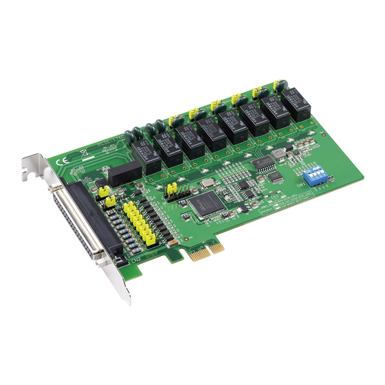 Advantech PCIE-1760 User Manual
