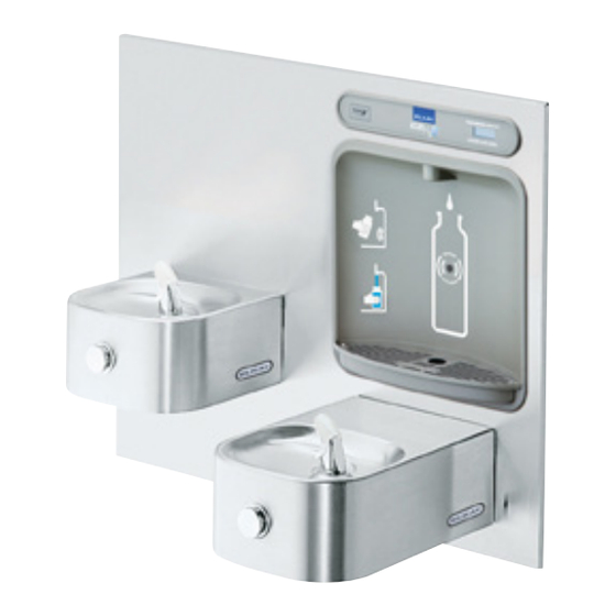Elkay SOFT SIDES EDFP217WS F Series Installation & Use Manual
