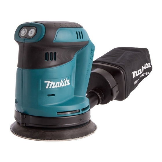 Makita DBO180 Instruction Manual