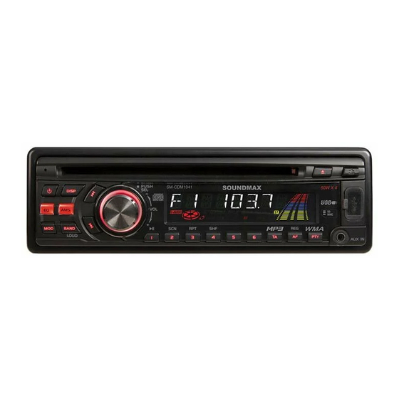 SoundMax SM-CDM1041 Instruction Manual