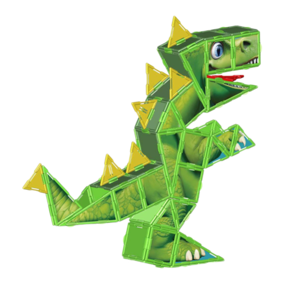 The Learning Journey TECHNO TILES DINOSAUR Instruction Manual