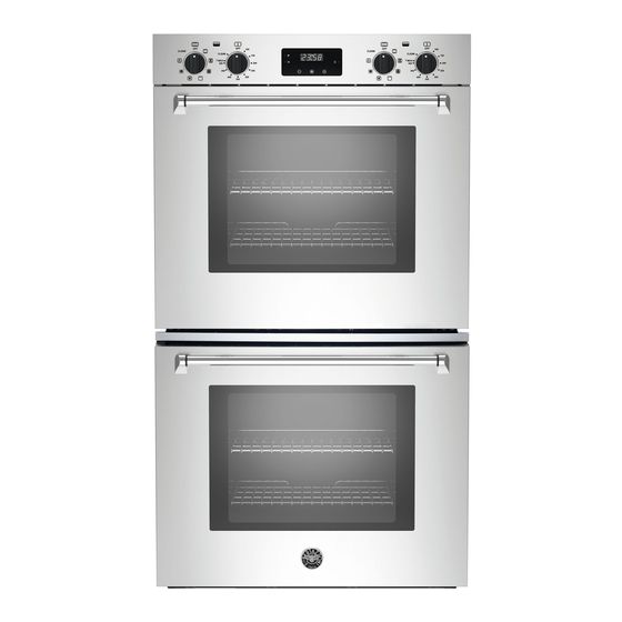 Bertazzoni FD30PROXV Installation, Use & Care Manual