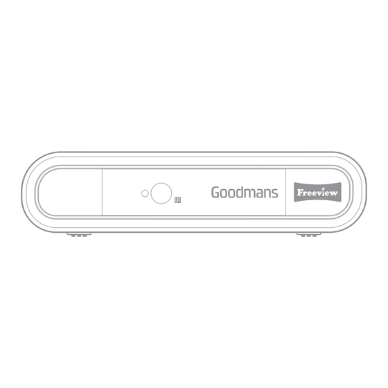 Goodmans GDB01SFV1 User Manual