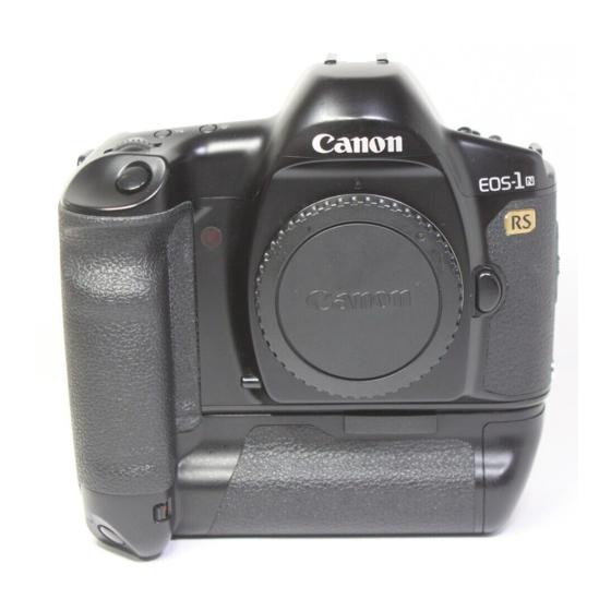 Canon EOS1N Scf Instructions