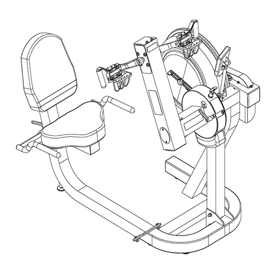 First Degree Fitness Fluid E720 Cycle XT Owner's Manual