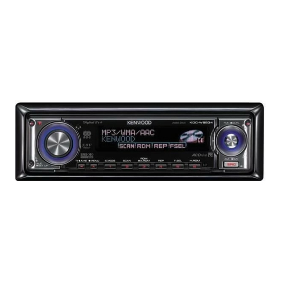Kenwood KDC-W8534 Service Manual
