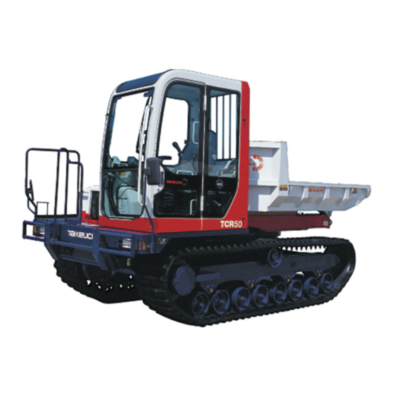 Takeuchi TCR50 Operator's Manual