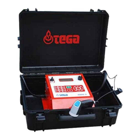 TEGA 4000-S User Manual