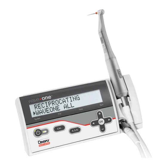 Dentsply Maillefer WaveOne endo motor User Manual