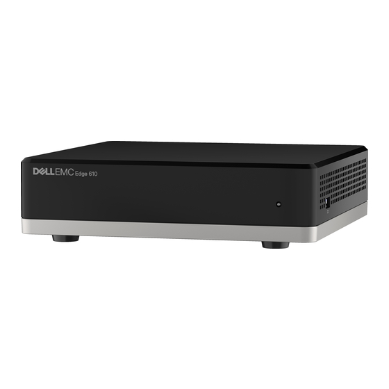 Dell EMC SD-WAN Edge 610 Installation Manual