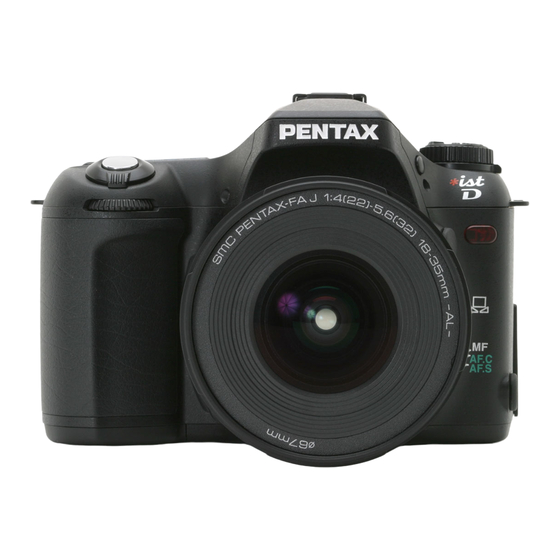 Pentax istD Operating Manual