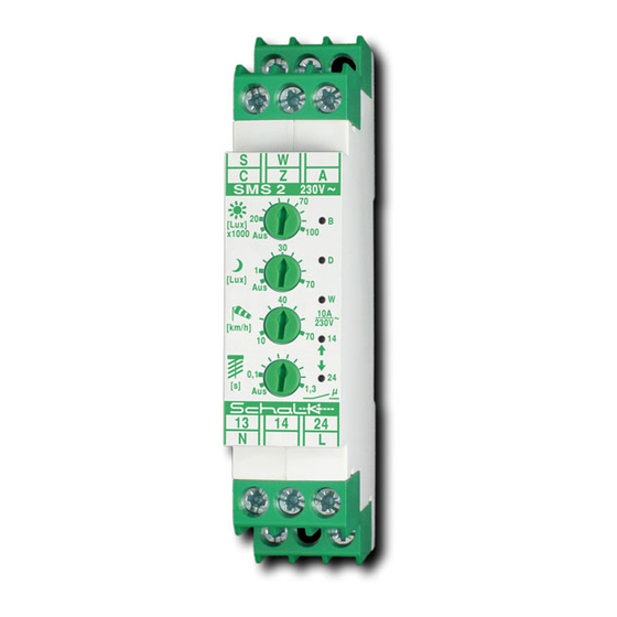 Schalk SMS 2 Quick Start Manual