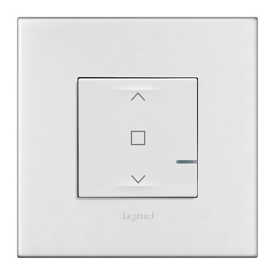 LEGRAND Arteor 5 742 07 Quick Start Manual