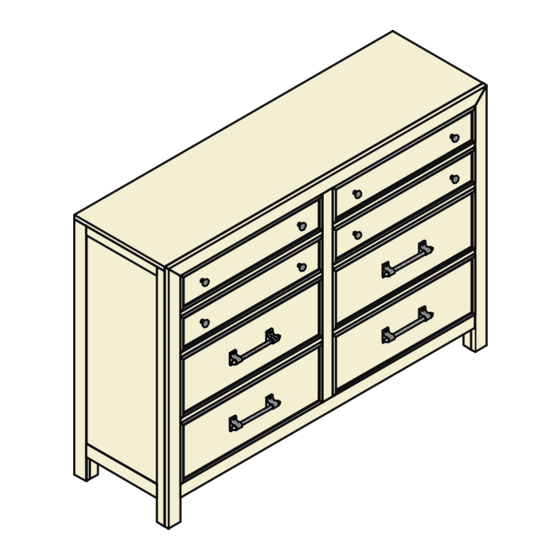 Living Spaces 305-S260-010 Assembly Instructions