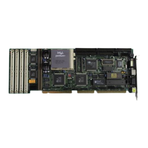 IEI Technology PSC-586VGA Manual