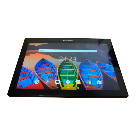 Lenovo TAB 2 A10-70F Quick Start Manual