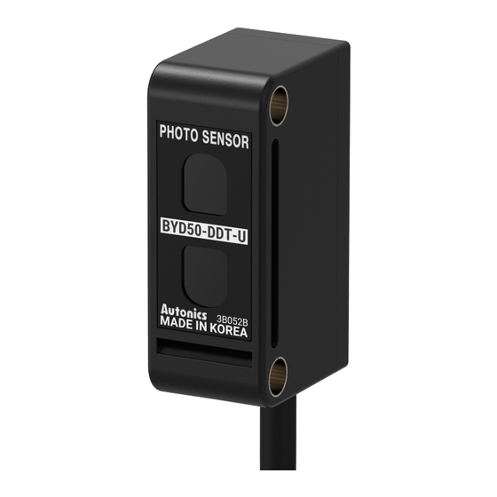 Autonics BYD Series Product Manual