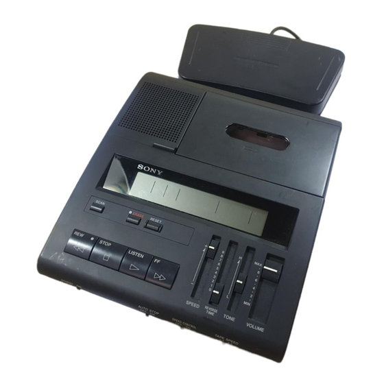Sony BM-77 Operating Instructions Manual