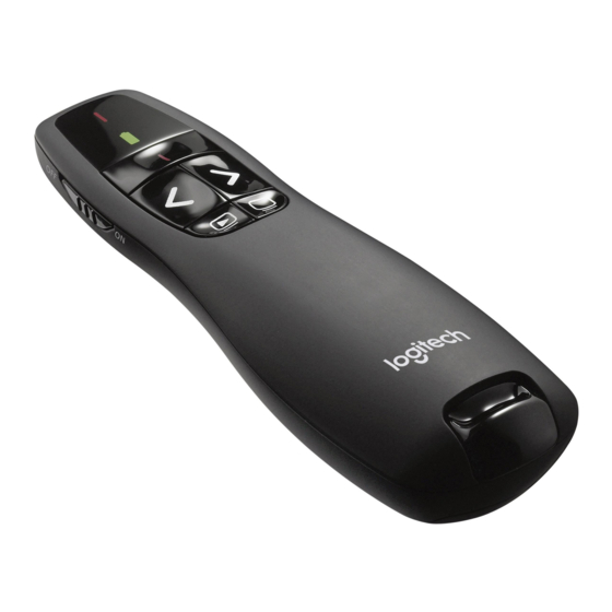 Logitech R400 Quick Start Manual