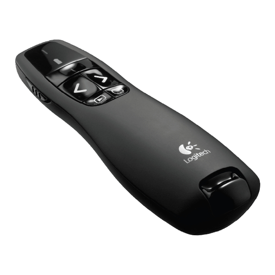 Logitech R400 Quick Start Manual