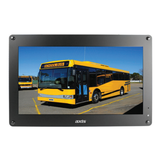 Axis BA2218 Installation Manual