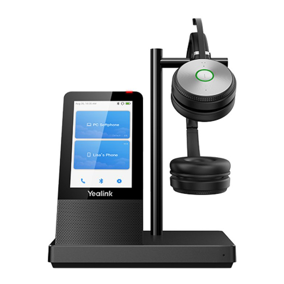 Yealink WHB660 Quick Start Manual