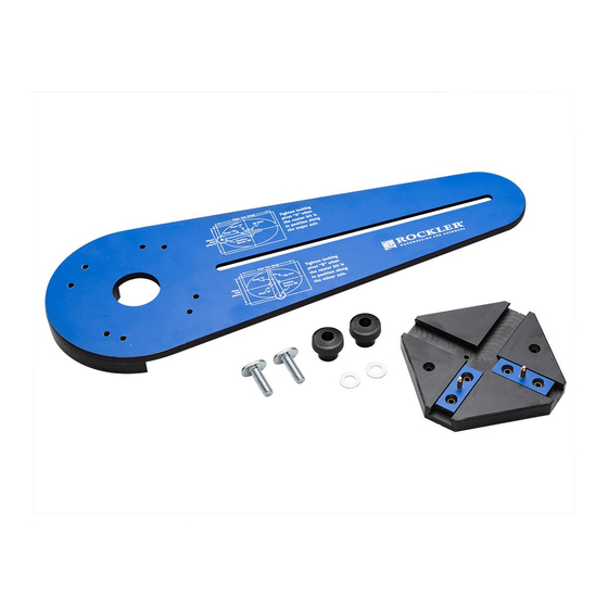 Rockler Ellipse/Circle Jig Instructions Manual