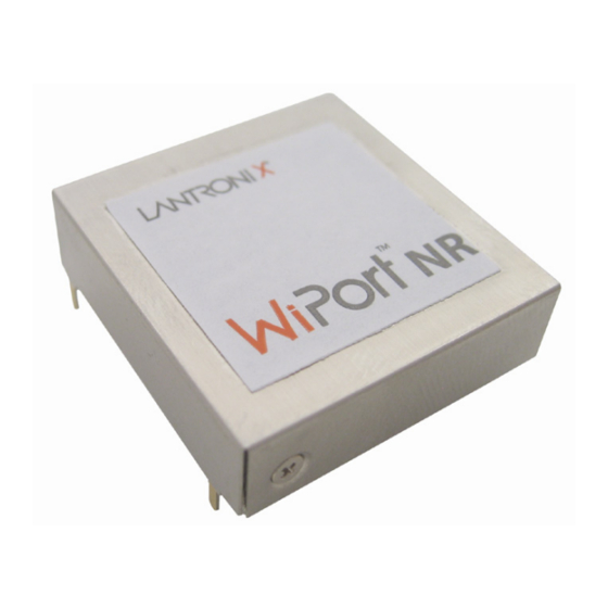 Lantronix WiPort NR Manuals