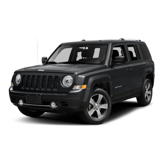 Jeep Patriot 2014 Service Information